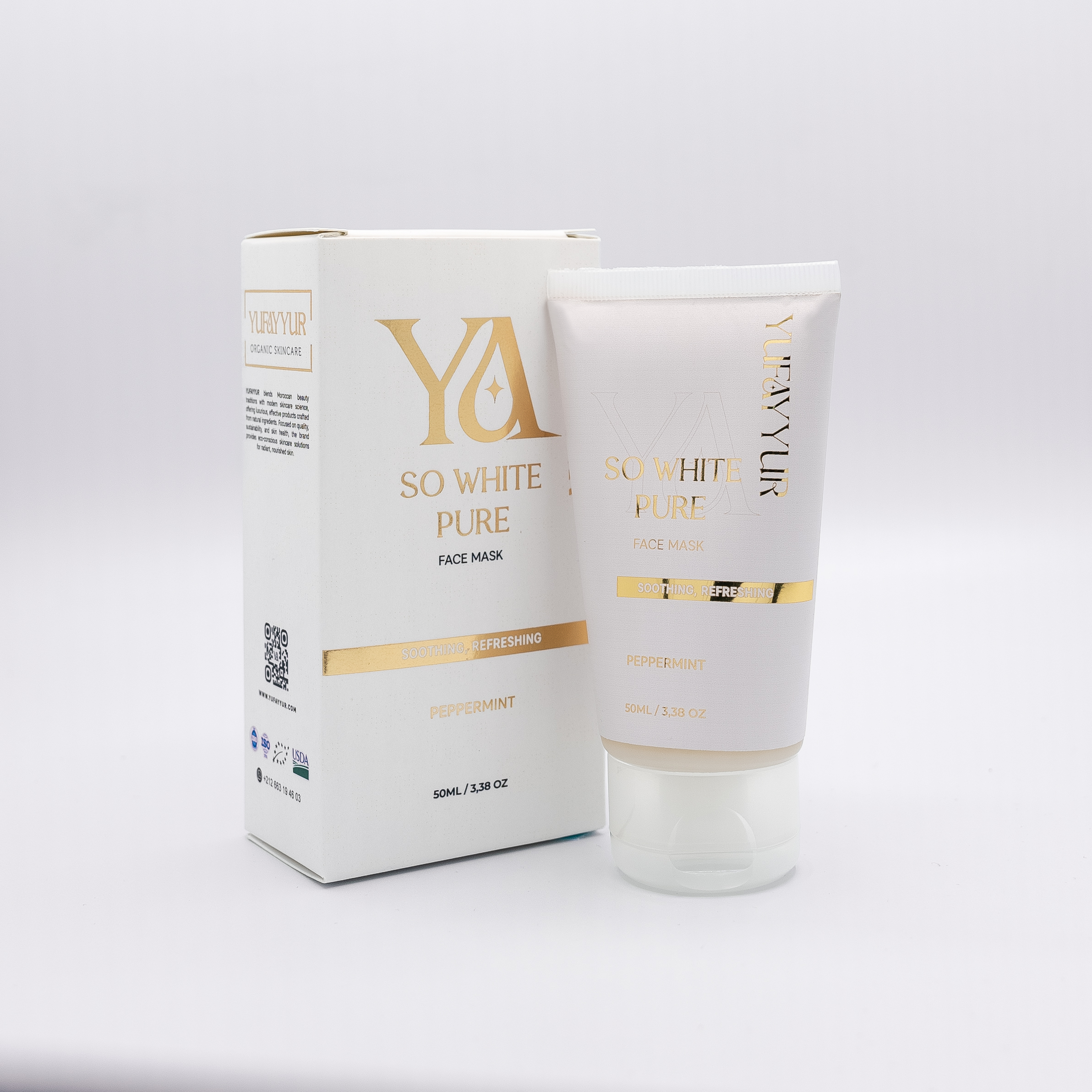 So White Pure - Peppermint Face Mask