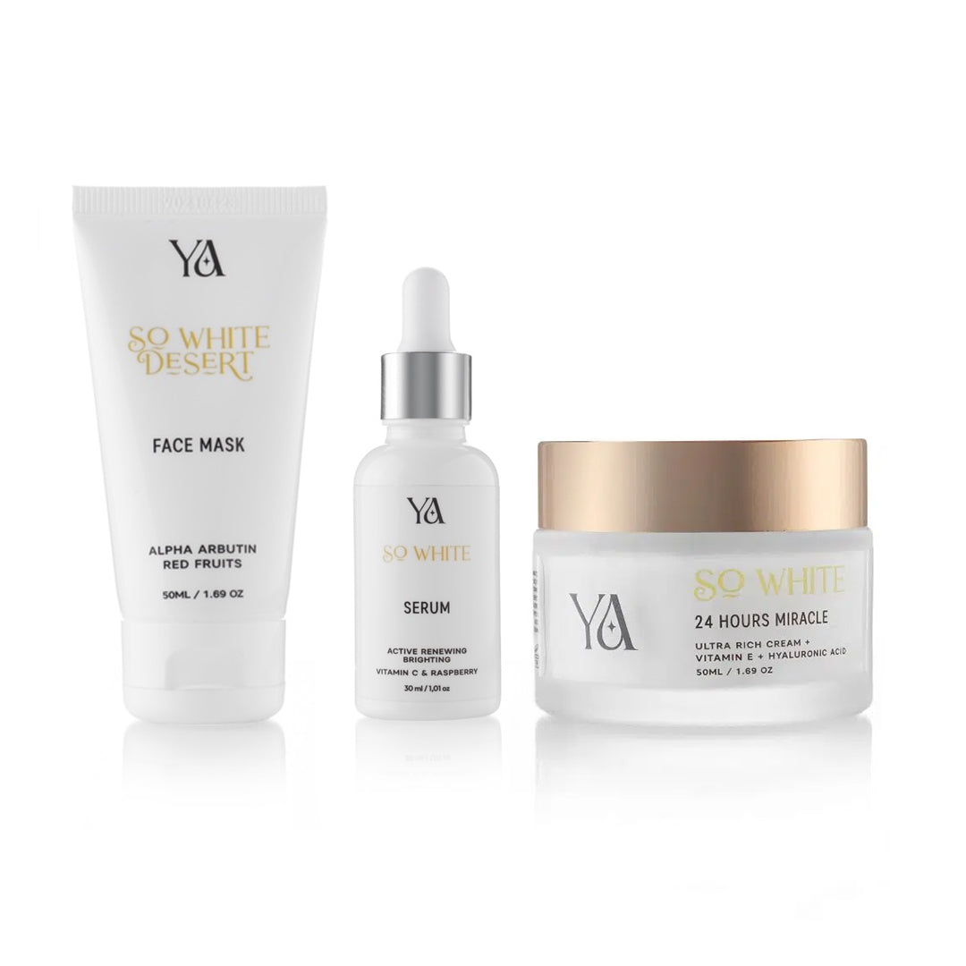 So White 360° Brightening Face Set